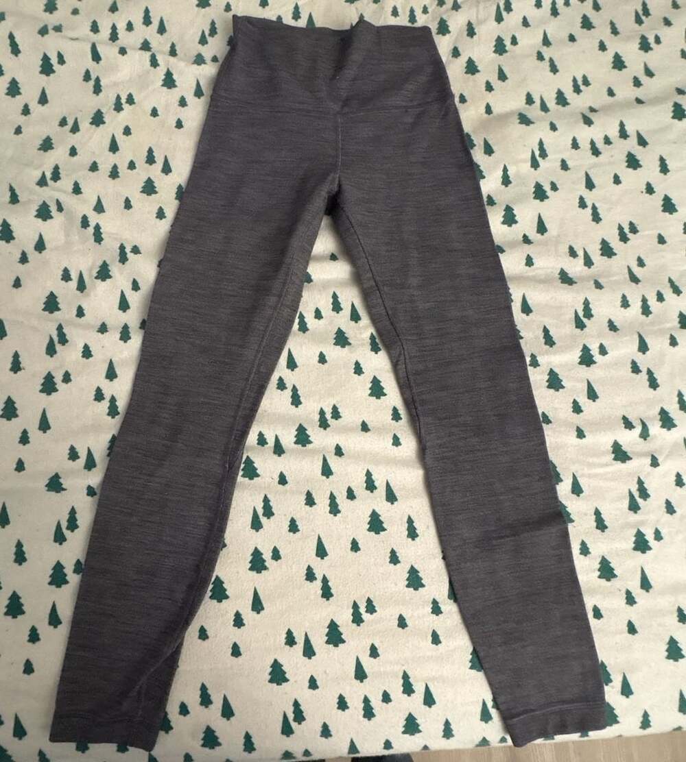 Lululemon Align High-Rise Leggings Heathered Grey Size 4